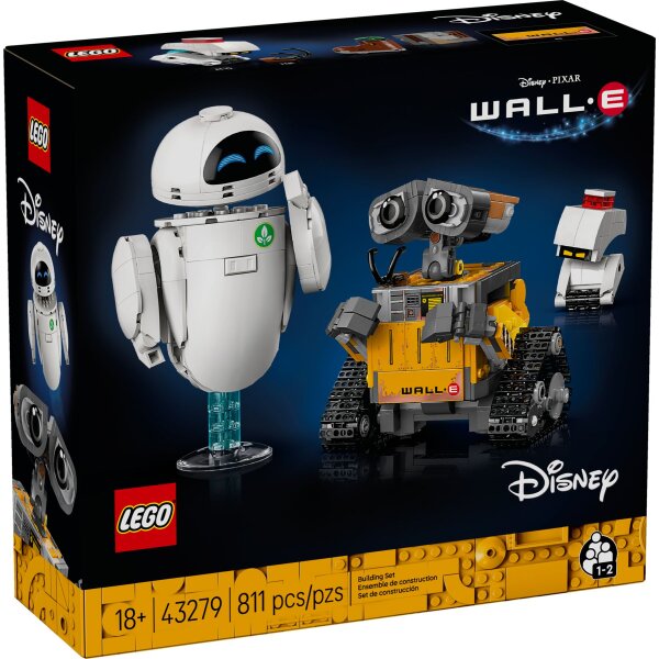 LEGO® Disney Pixar 43279 - WALL-E und EVE