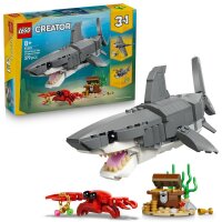 LEGO® Creator 31381 - Wilder Hai mit Schatztruhe