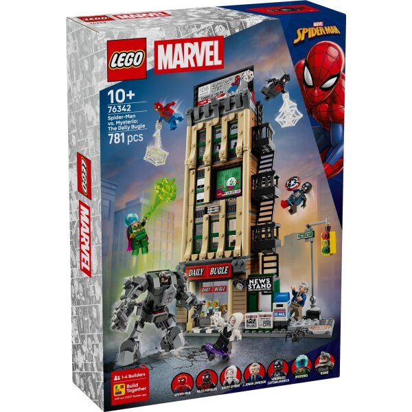 LEGO® Marvel Super Heroes 76342 - Spider-Man vs. Mysterio: The Daily Bugle