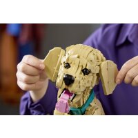 LEGO® ICONS 11384 - Golden Retriever Welpe
