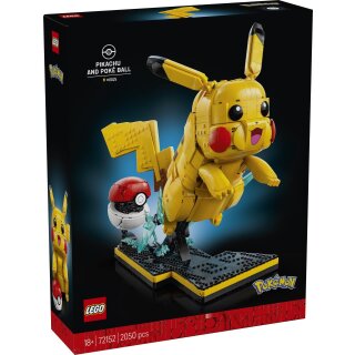 LEGO® Pokémon 72152 - Pikachu und Pokéball