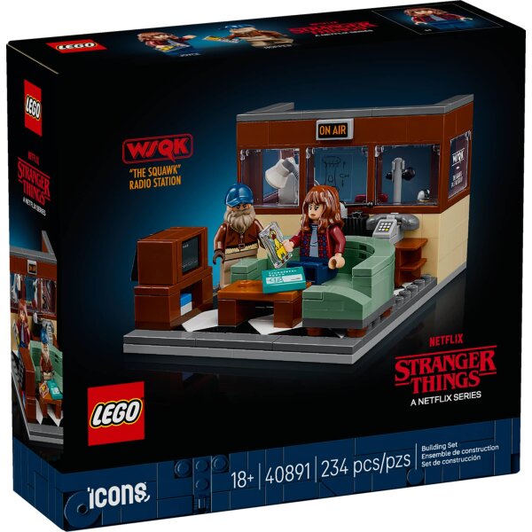 LEGO® ICONS 40891 - WSQK Radio Station
