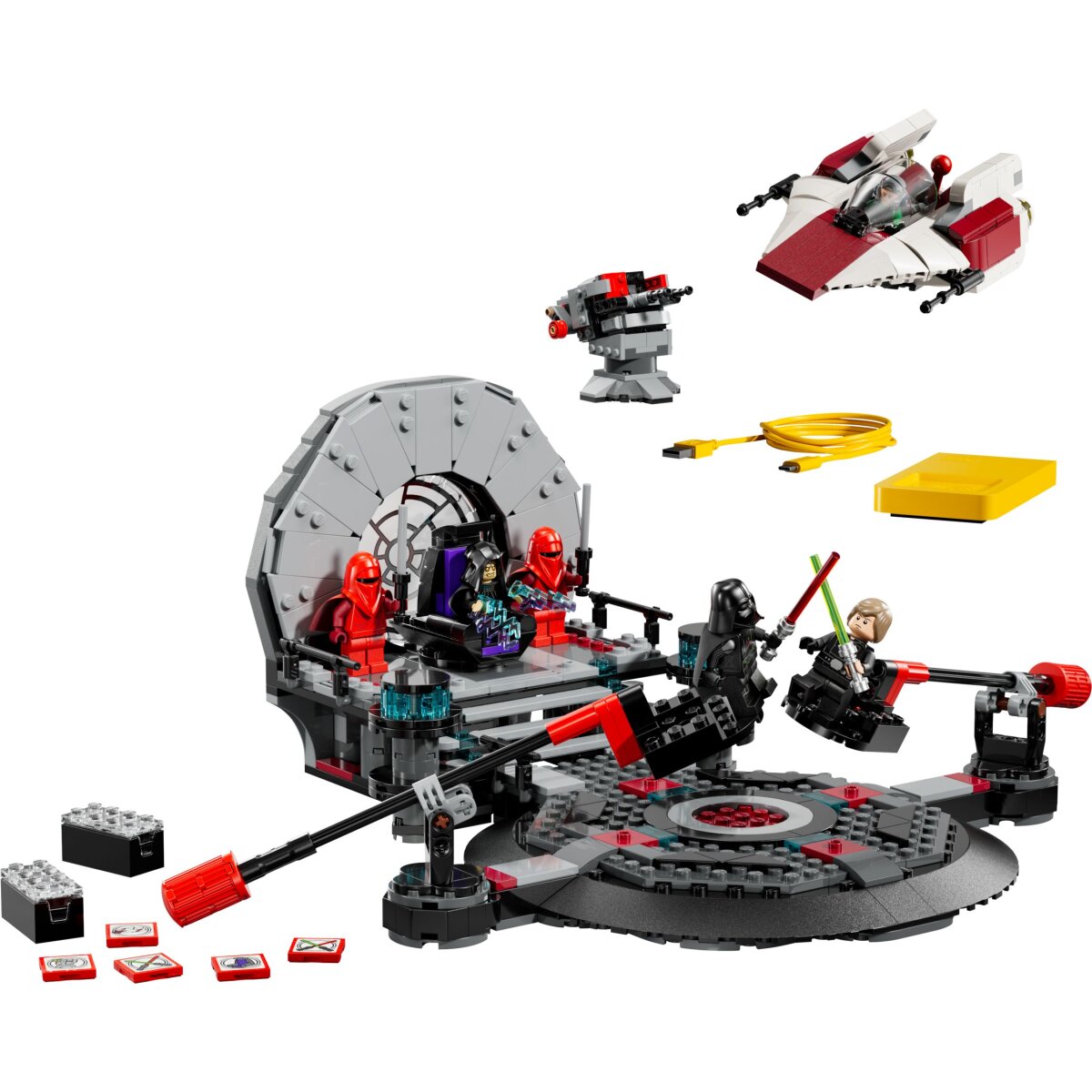 LEGO® Star Wars™ 75427 - Throne Room Duel & A-Wing - Lucky Bricks - L