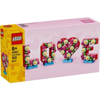 LEGO® 40867 - LOVE – 4 Buchstaben