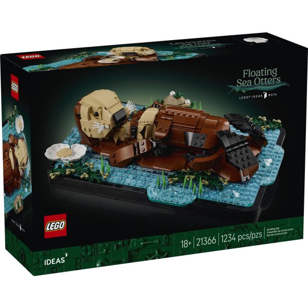 LEGO® Ideas 21366 - Schwimmende Otter