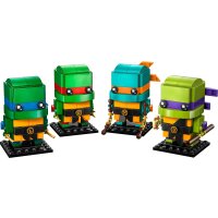 LEGO® Brickheadz 40878 - Teenage Mutant Ninja Turtles Figuren