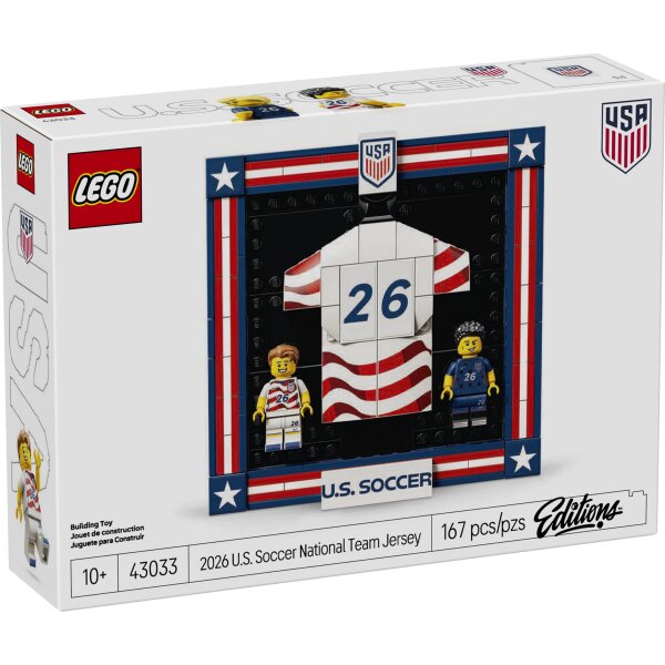 LEGO® Editions 43033 - Trikot der US-Fußballnationalmannschaft 2026