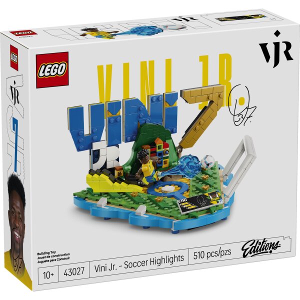 LEGO® Editions 43027 - Vini Jr. – Fußball-Highlights