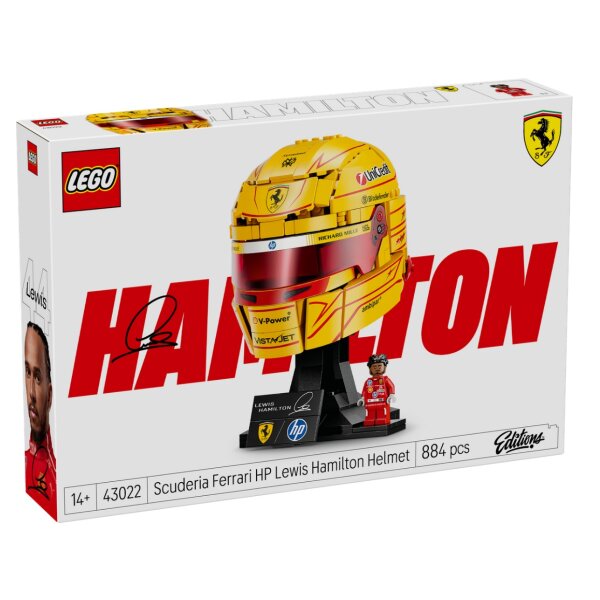 LEGO® Editions 43022 - Scuderia Ferrari HP Lewis Hamilton Helm