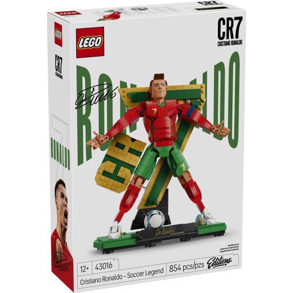 LEGO® Editions 43016 - Cristiano Ronaldo – Fußballlegende