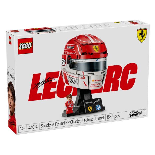 LEGO® Editions 43014 - Scuderia Ferrari HP Charles Leclerc Helm