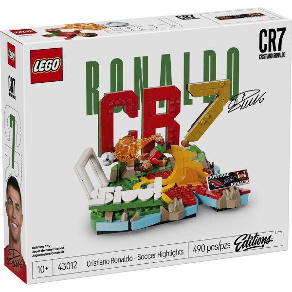 LEGO® Editions 43012 - Cristiano Ronaldo – Fußball-Highlights