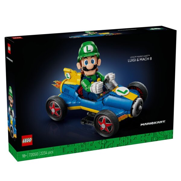 LEGO® SUPERMARIO 72050 - Mario Kart™ – Luigi & Mach 8