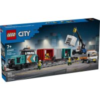 LEGO® City 60509 - Hafengüterzug mit Kran und LKW
