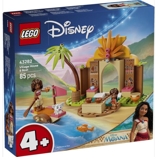 LEGO® Disney Princess 43282 - Vaianas Hütte und Boot