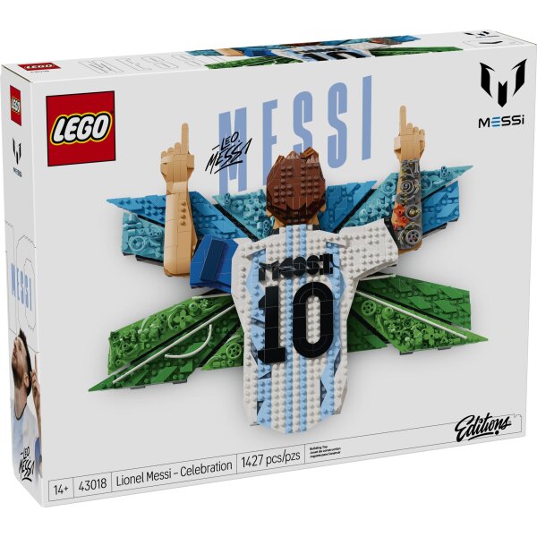 LEGO® Editions Football 43018 - Wandbild Messi