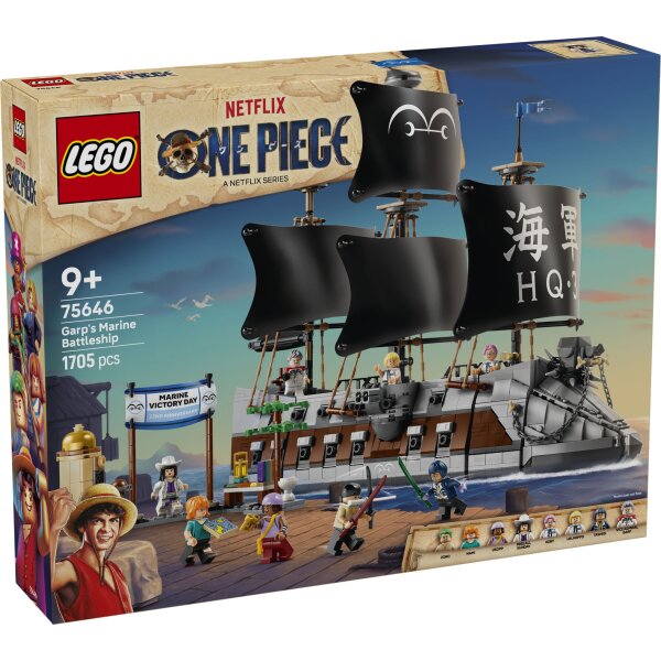 LEGO® ONE PIECE 75646 - Garps Marineschlachtschiff