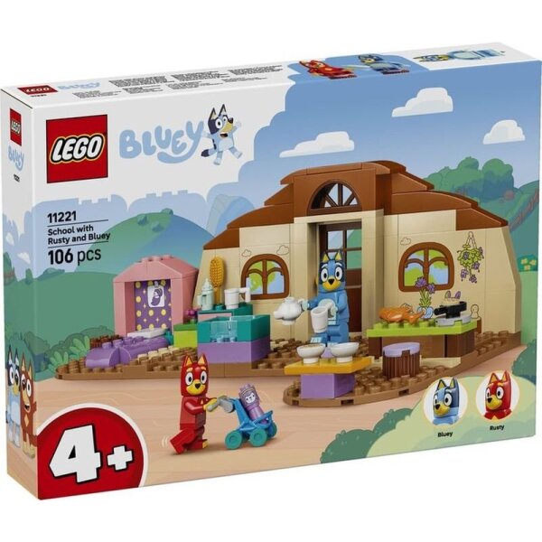 LEGO® Bluey 11221 - Schule mit Rusty und Bluey