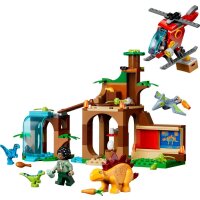LEGO® Jurassic World 77981 - Rettungszentrum für Junge Velociraptoren, Stegosaurier und Pteranodon