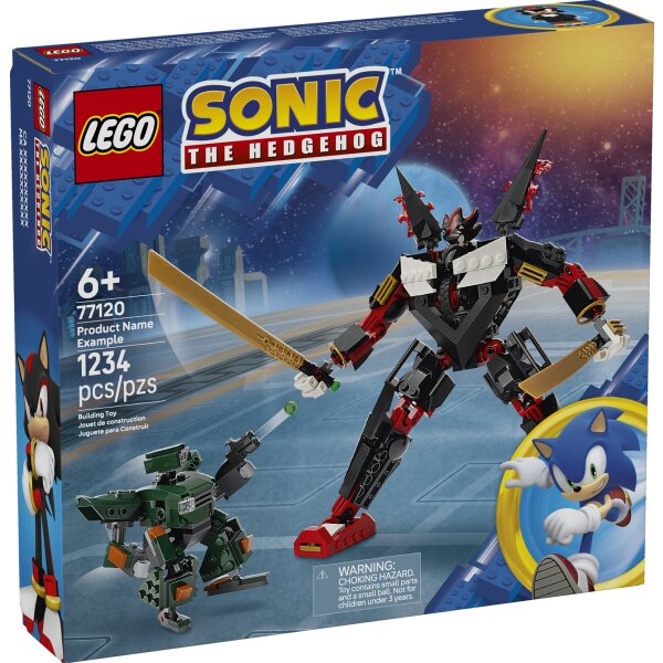 LEGO® Sonic the Hedgehog 77120 -  Shadows Mech vs. G.U.N. Trooper