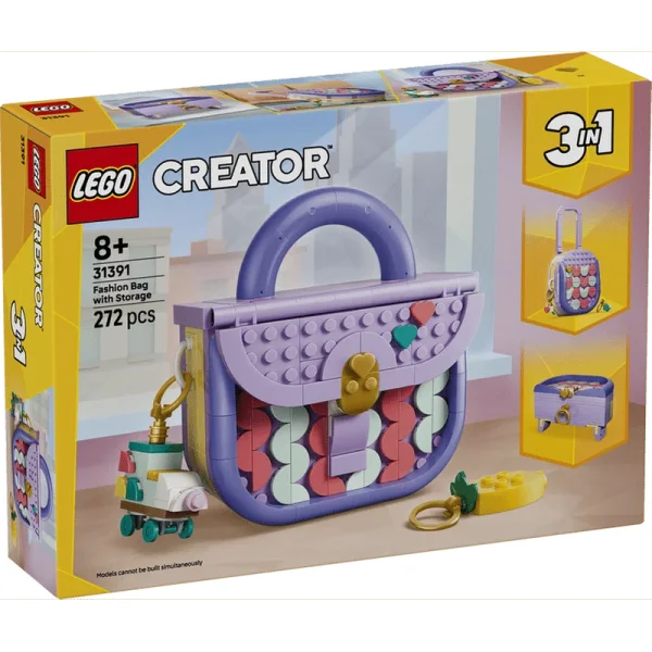 LEGO® Creator 31391 - Modische Tasche mit Staufach