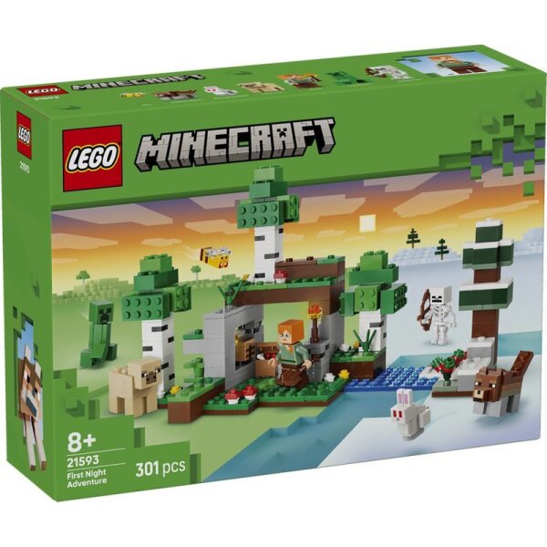 LEGO® Minecraft 21593 - Erstes Abenteuer in der Nacht