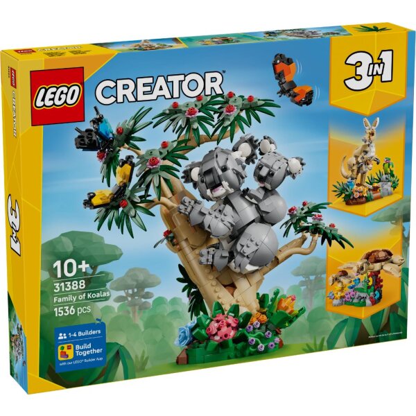LEGO® Creator 31388 - Wilde Tiere: Koala-Familie