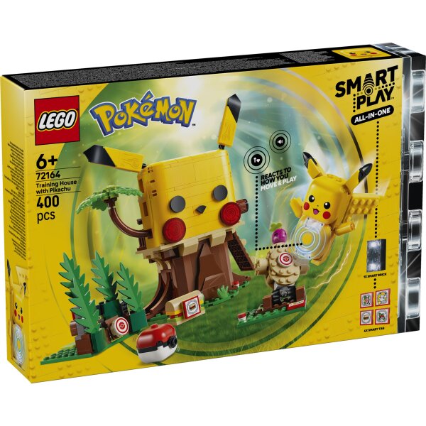 LEGO® Pokémon 72164 - SMART Play™: Trainingshaus mit Pikachu