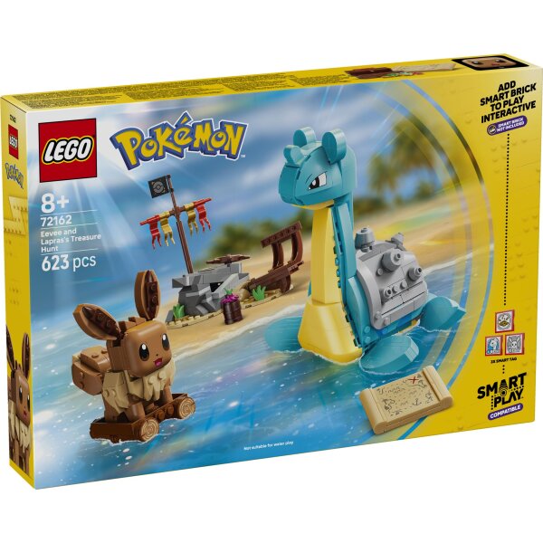 LEGO® Pokémon 72162 - SMART Play™: Evoli und Lapras auf Schatzsuche