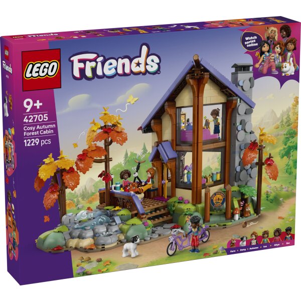 LEGO® Friends 42705 - Gemütliche Hütte im Herbstwald