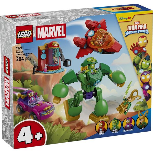 LEGO® Disney Junior Marvel 11211 - Loki vs. Team Iron Man
