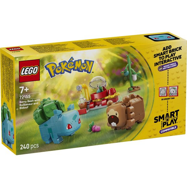 LEGO® Pokémon 72155 - SMART Play™: Beerenfete mit Bisasam und Bidiza