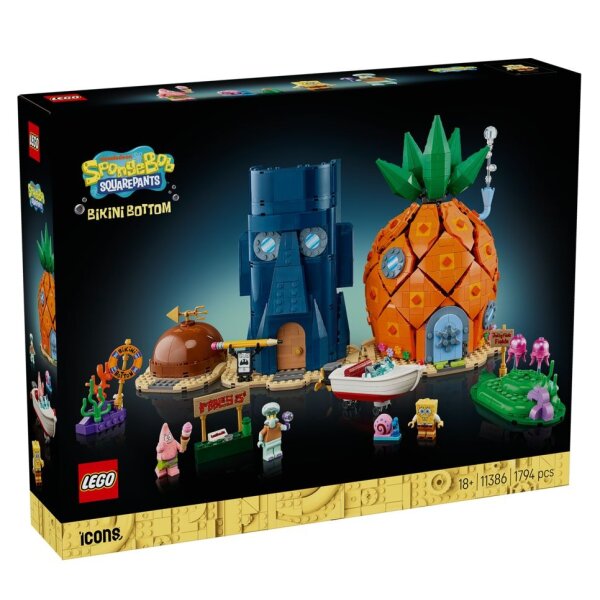 LEGO® ICONS 11386 - SpongeBob Schwammkopf: Bikini Bottom