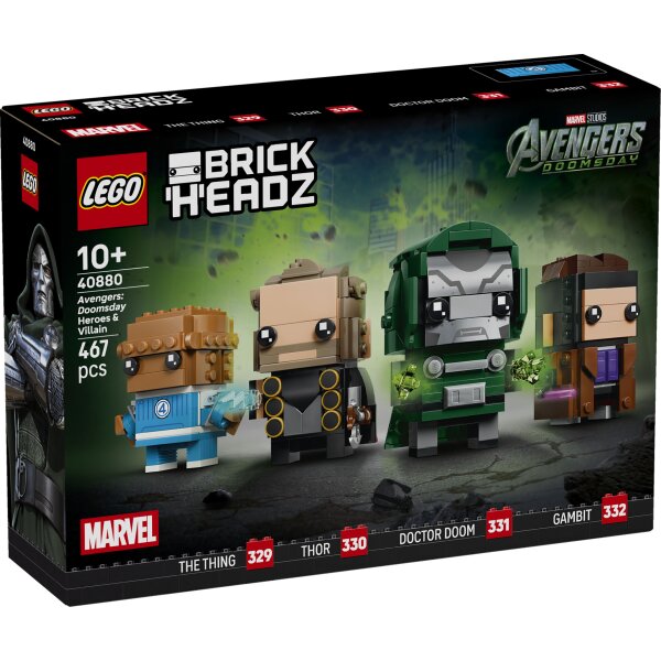 LEGO® Brickheadz 40880 - Avengers: Doomsday Helden und Bösewicht