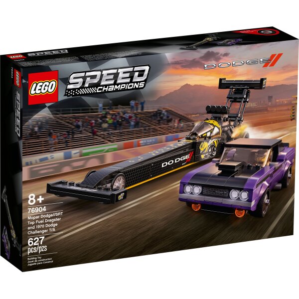 LEGO® Speed Champions 76904 - Mopar Dodge//SRT Dragster & 1970 Dodge Challenger