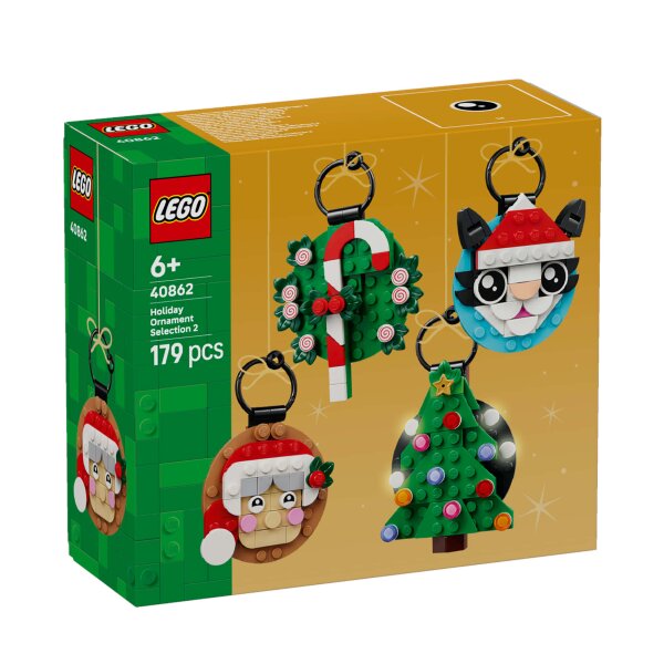 LEGO®  40862 - Verschiedene Weihnachtsbaumanhänger 2