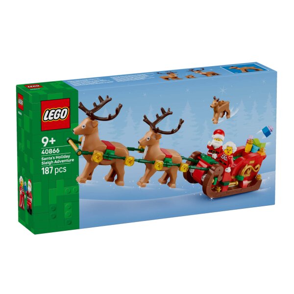 LEGO®  40866 - Abenteuerliche Schlittenfahrt des Weihnachtsmanns