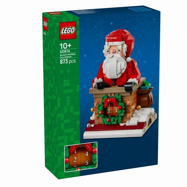 LEGO®  40874 - Weihnachtsmann-Tagezähler