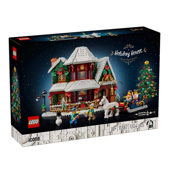 LEGO® ICONS 11387 - Weihnachtshaus